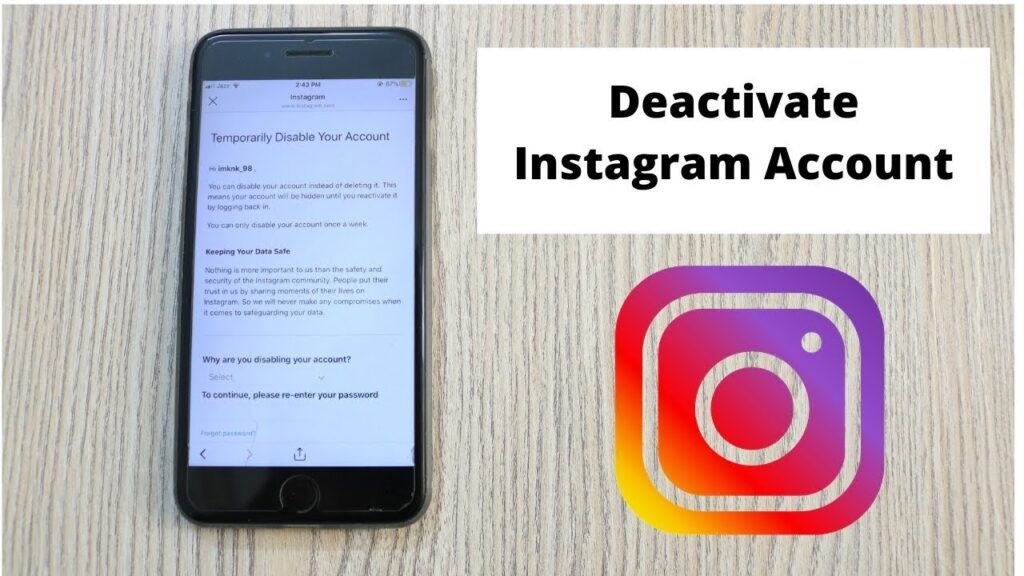 How to Deactivate Instagram Account?