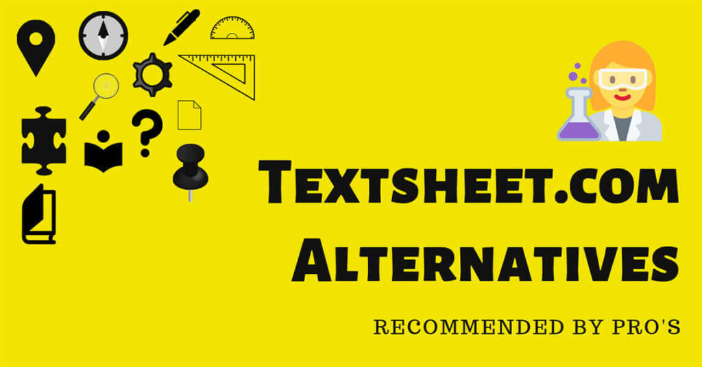 Textsheet Alternatives: Top 11 Similar Websites to Consider in 2020