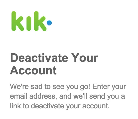 A Guide to Temporarily and Permanently Delete Kik Account