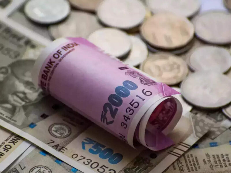 Rupee rose 22 Paise to 76.78 against the US dollar at the beginning of trade