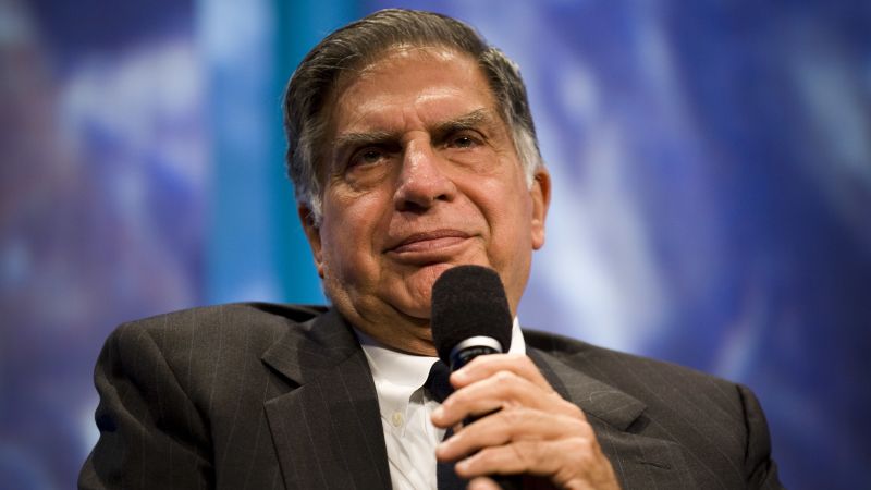 Ratan Tata, 84, Backs This Start-Up With 30-Year-Old Founder