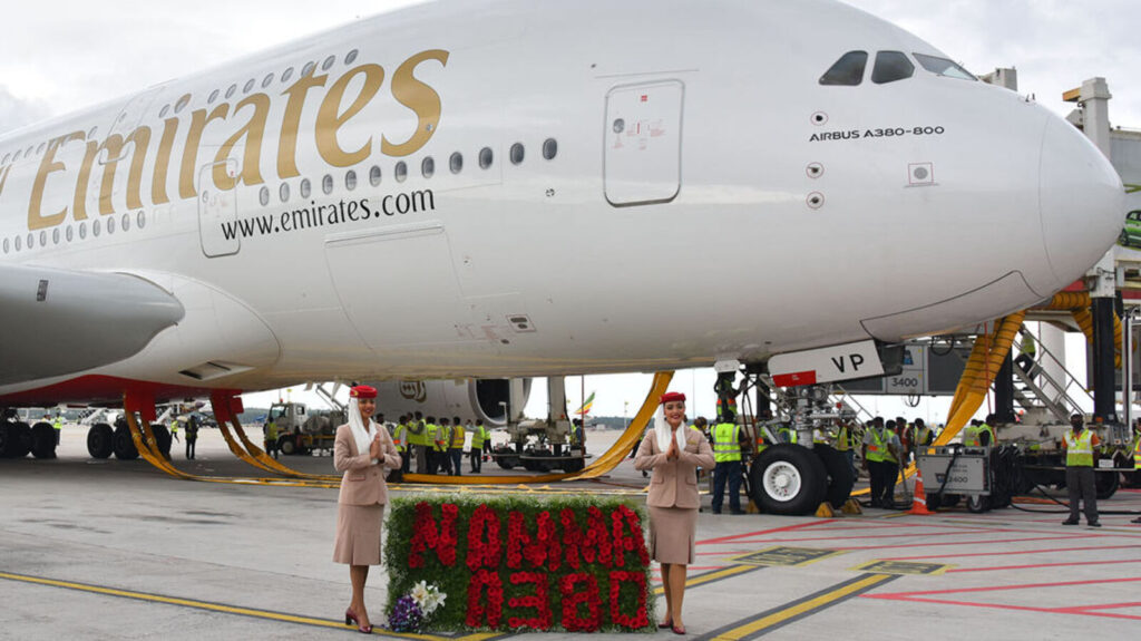 Watch: World’s largest passenger aircraft lands in Bengaluru for the 1st time