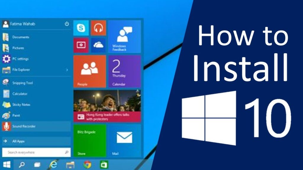 What is the best way to install Windows 10?