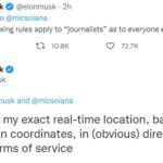 Elon Musk goes after top journalists on Twitter .