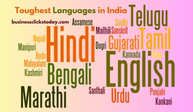 Top 5 Toughest Languages in India: A Challenge for Learners