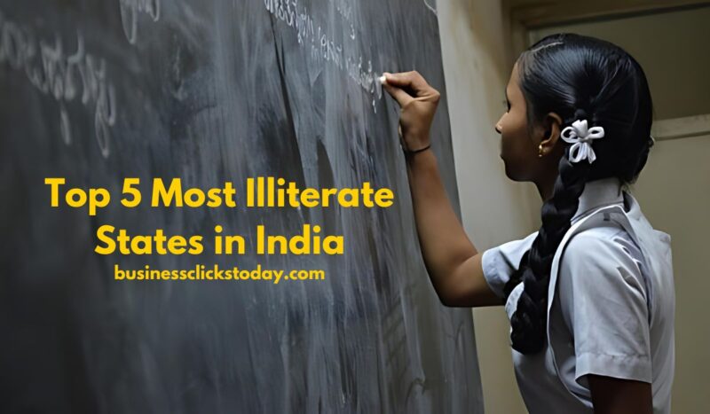 Top 5 Most Illiterate States in India: Challenges and Disparities