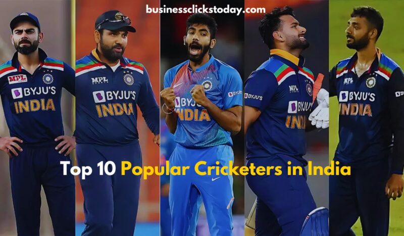 Top 10 Popular Cricketers in India as of 2024