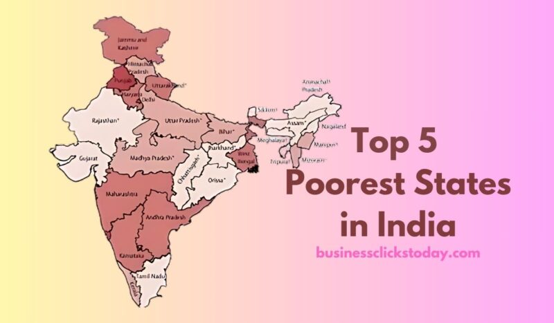 Top 5 Poorest States in India: A 2024 Economic Overview