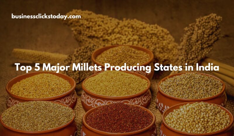 Major Millets Producing States in India