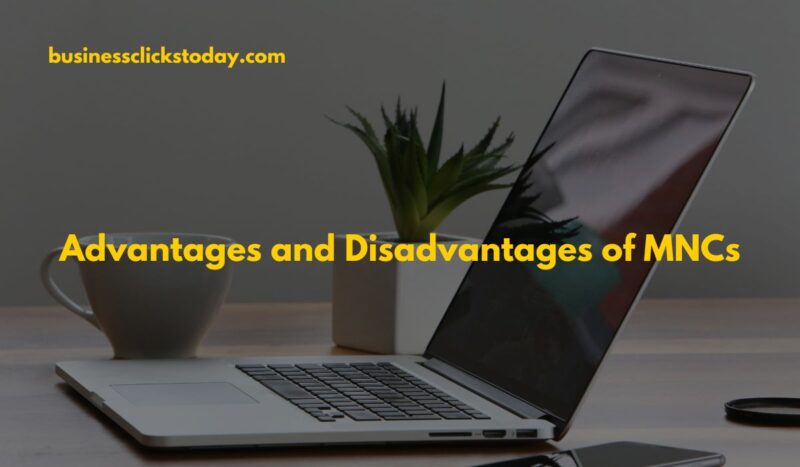 Advantages and Disadvantages of MNCs