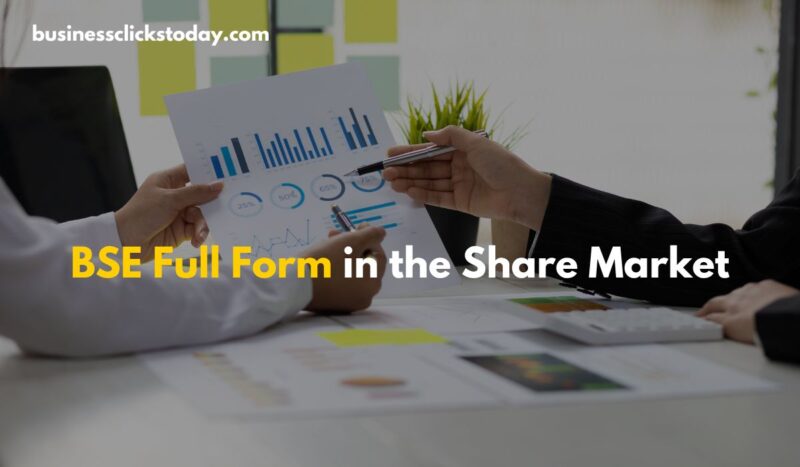 What is the BSE Full Form in the Share Market?