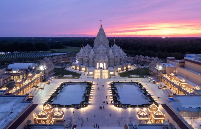 Akshardham Temple, Robbinsville, New Jersey, USA