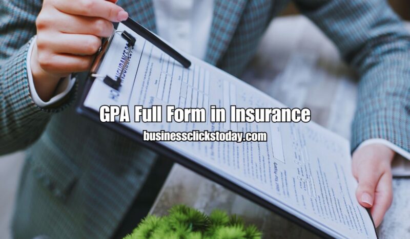 GPA Full Form in Insurance